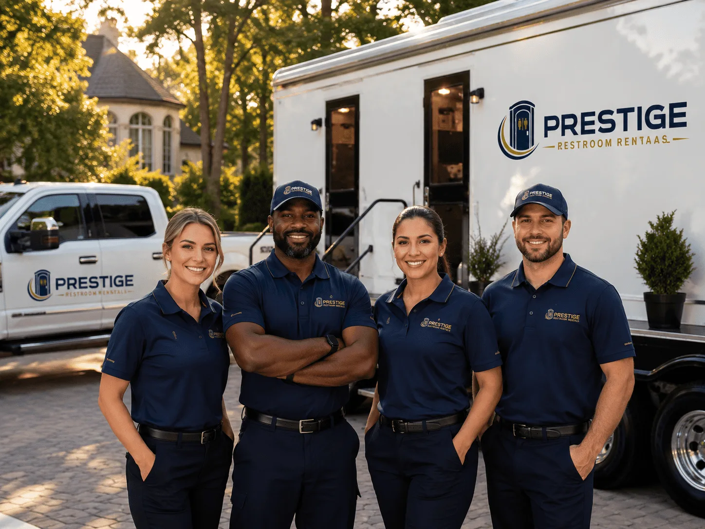 Trusted Luxury Portable Restrooms company in Dixie, WV
